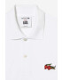 Lacoste polo de bumbac x Netflix culoarea alb cu imprimeu PH7057-VIR - Pled.ro