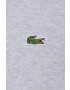 Lacoste pulover de bumbac culoarea gri light - Pled.ro