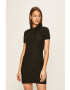 Lacoste Rochie culoarea negru mini model drept EF5473-001 - Pled.ro