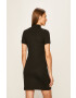 Lacoste Rochie culoarea negru mini model drept EF5473-001 - Pled.ro