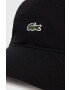 Lacoste șapcă de baseball din bumbac culoarea negru cu imprimeu RK0491-031 - Pled.ro