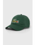 Lacoste șapcă de baseball din bumbac culoarea verde cu imprimeu RK0491-031 - Pled.ro