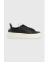 Lacoste sneakers din piele Carnaby culoarea negru 45SFA0040 - Pled.ro