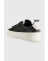 Lacoste sneakers din piele Carnaby culoarea negru 45SFA0040 - Pled.ro