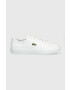 Lacoste sneakers din piele GRIPSHOT culoarea alb 41CMA0014 - Pled.ro