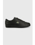 Lacoste sneakers din piele POWERCOURT culoarea negru 41SMA0030 - Pled.ro