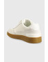 Lacoste sneakers din piele x Netflix T-Clip Leather Trainers culoarea bej 45SMA0134 - Pled.ro