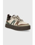 Lacoste sneakers L002 223 5 CFA culoarea maro 46CFA0024 - Pled.ro