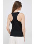 Lacoste top femei culoarea negru - Pled.ro