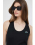 Lacoste top femei culoarea negru - Pled.ro