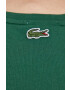 Lacoste tricou din bumbac culoarea verde cu imprimeu - Pled.ro