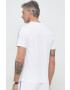 Lacoste tricou din bumbac culoarea alb cu imprimeu TH5071-001 - Pled.ro