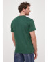 Lacoste tricou din bumbac culoarea verde cu imprimeu - Pled.ro