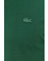 Lacoste tricou polo barbati culoarea negru neted - Pled.ro