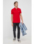 Lacoste polo de bumbac culoarea rosu neted PH4012-001 - Pled.ro