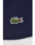 Lacoste tricou polo barbati culoarea albastru marin cu imprimeu - Pled.ro