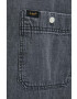 Lee camasa jeans barbati culoarea gri cu guler clasic regular - Pled.ro