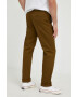 Lee pantaloni barbati culoarea verde cu fason chinos - Pled.ro