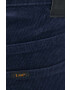 Lee pantaloni de catifea cord barbati culoarea albastru marin mulata - Pled.ro