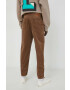 Lee pantaloni de catifea cord Easton Umber barbati culoarea maro drept - Pled.ro