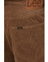 Lee pantaloni de catifea cord Easton Umber barbati culoarea maro drept - Pled.ro