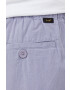 Lee pantaloni scurți din amestec de in Relaxed Drawstring S Misty Lilac barbati culoarea violet - Pled.ro