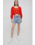 Levi's bluza femei culoarea rosu - Pled.ro