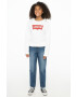 Levi's bluza copii culoarea roz cu imprimeu - Pled.ro