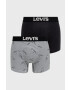 Levi's boxeri (2-pack) 2-pack barbati culoarea gri - Pled.ro