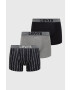 Levi's boxeri (3-pack) 3-pack barbati culoarea gri - Pled.ro