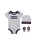 Levi's Compleu bebe culoarea gri - Pled.ro