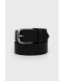 Levi's Curea de piele culoarea negru - Pled.ro