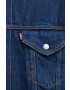 Levi's geacă reversibilă barbati culoarea albastru marin de tranzitie oversize - Pled.ro