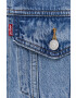 Levi's geacă jeans femei de tranzitie oversize A1743.0004-MedIndigoW - Pled.ro