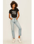 Levi's jeanși 501 Crop 36200.0124-MedIndigo - Pled.ro