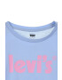 Levi's longsleeve din bumbac pentru copii culoarea violet cu imprimeu - Pled.ro