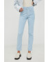 Levi's pantaloni 724 High Rise Straight femei mulata high waist - Pled.ro