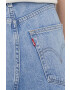 Levi's pantaloni scurti jeans femei neted high waist - Pled.ro