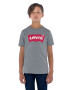 Levi's Tricou copii culoarea gri cu imprimeu - Pled.ro