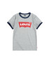 Levi's Tricou copii culoarea gri cu imprimeu - Pled.ro