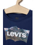 Levi's tricou copii culoarea albastru marin - Pled.ro