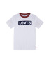 Levi's Tricou de bumbac pentru copii culoarea alb cu imprimeu - Pled.ro