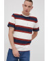 Levi's tricou din bumbac culoarea bej - Pled.ro