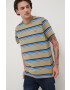 Levi's tricou din bumbac culoarea galben - Pled.ro