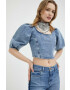 Levi's bluza subtire de blugi femei neted - Pled.ro