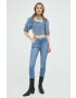 Levi's bluza subtire de blugi femei neted - Pled.ro