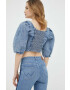 Levi's bluza subtire de blugi femei neted - Pled.ro