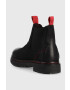 Levi's botine copii culoarea negru - Pled.ro