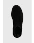 Levi's botine din piele intoarsa AMOS CHELSEA barbati culoarea negru 234728.559 - Pled.ro