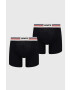 Levi's boxeri 2-pack barbati culoarea negru - Pled.ro